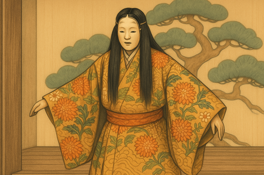 Le kimono et le théâtre Nô : symboles et codes cachés