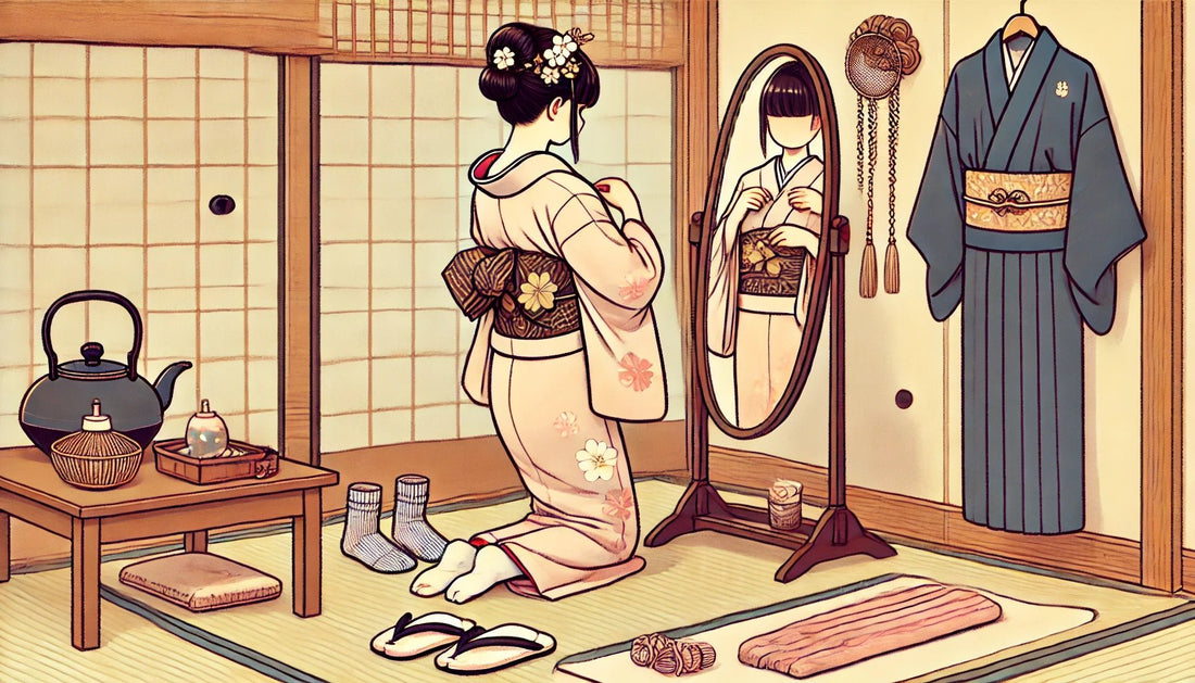 Image  blog- comment porter kimono femme