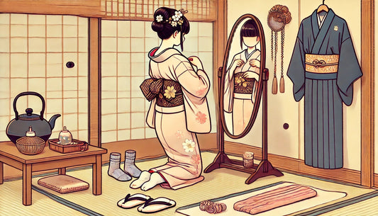 Image  blog- comment porter kimono femme