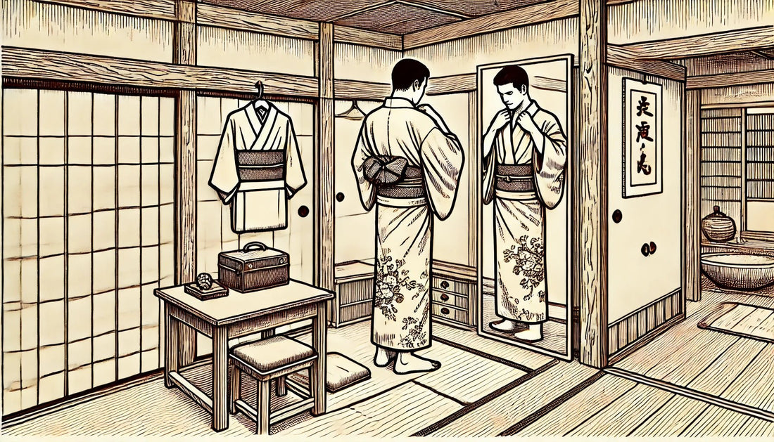 Comment mettre un kimono pour homme