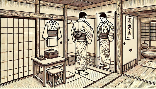Comment mettre un kimono pour homme