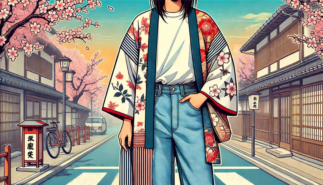 Comment intégrer un kimono dans une tenue de tous les jours ?
