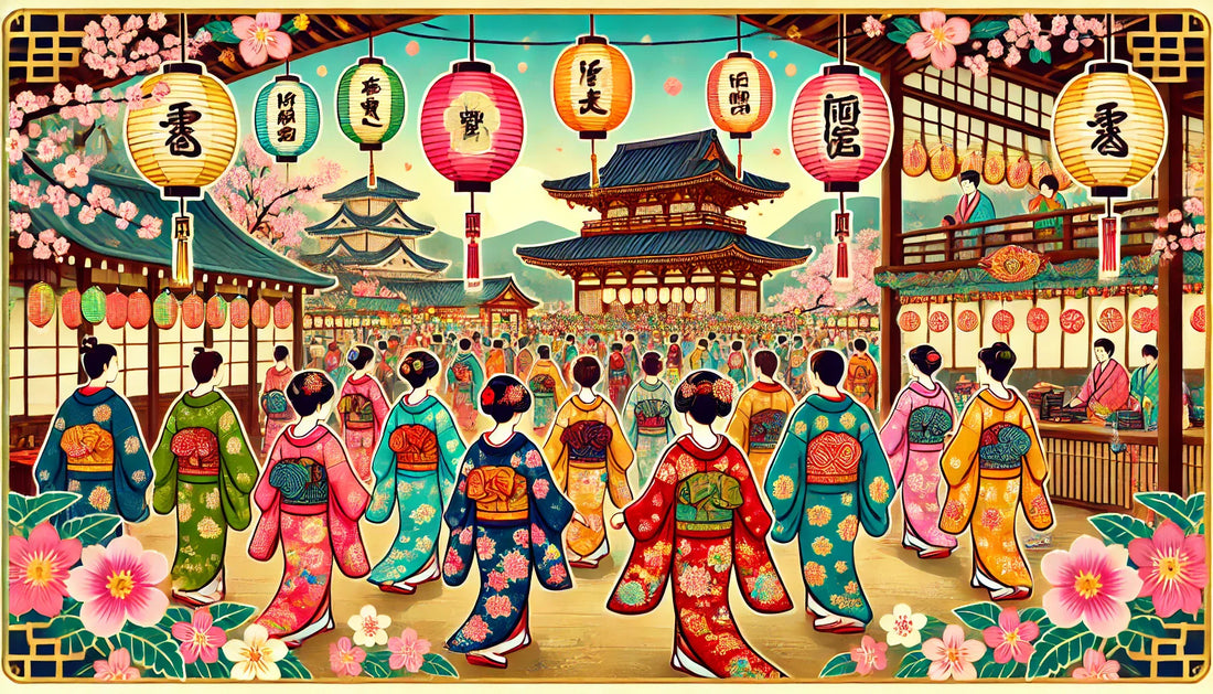 Les festivals et événements où le kimono est mis à l'honneur