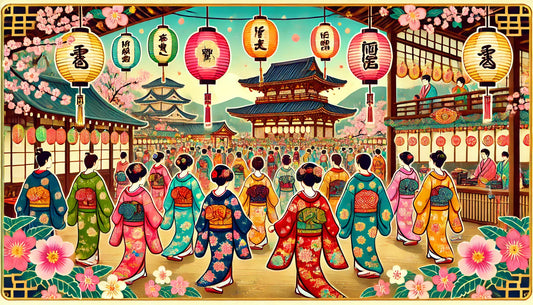 Les festivals et événements où le kimono est mis à l'honneur