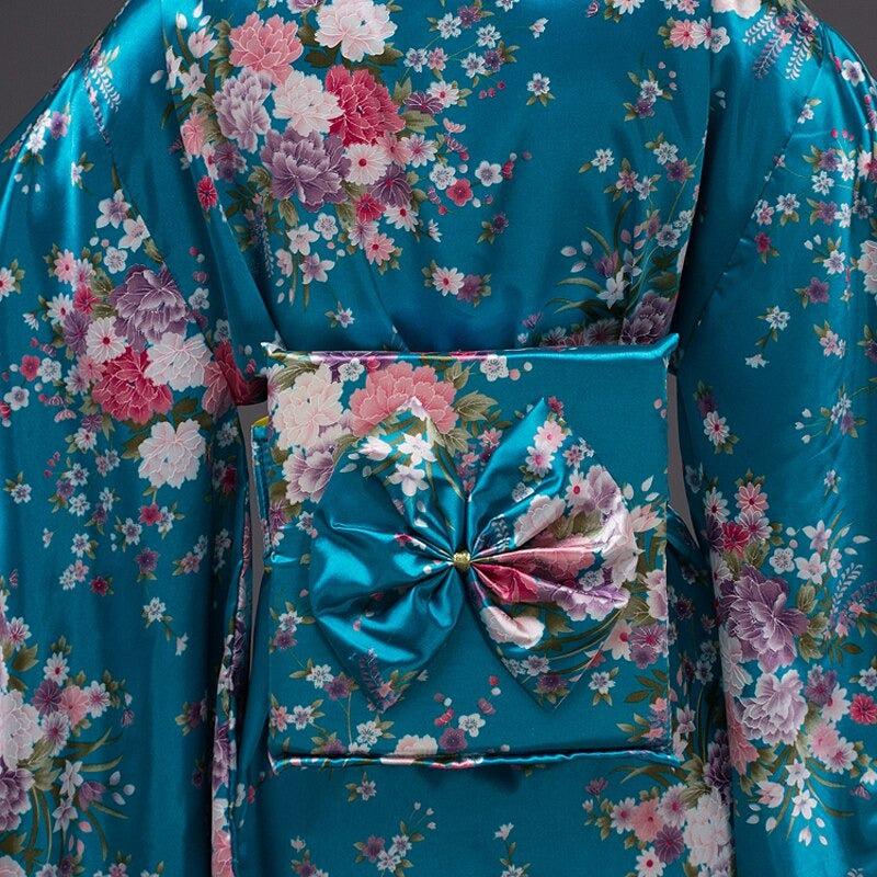 Kimono Traditionnel Japonais pour Femme - Collection Élégance