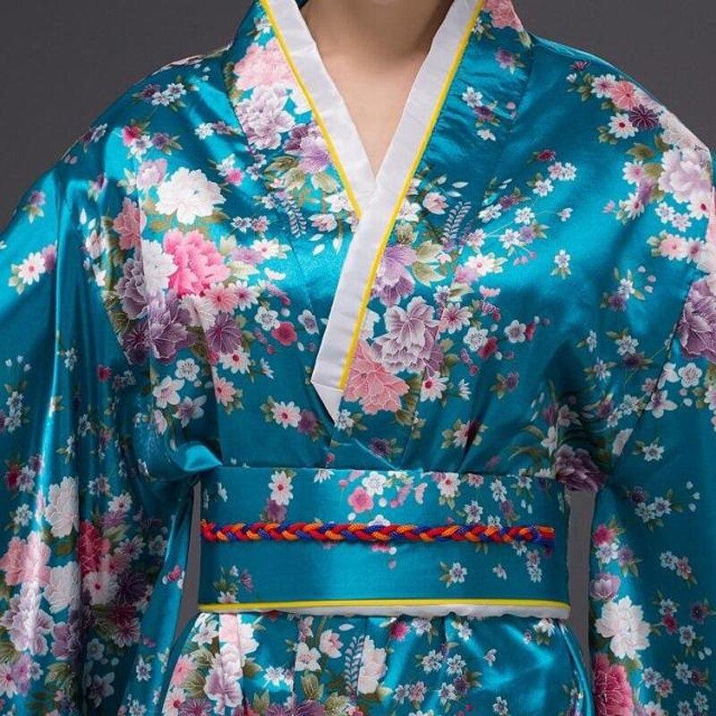 Kimono Traditionnel Japonais pour Femme - Collection Élégance