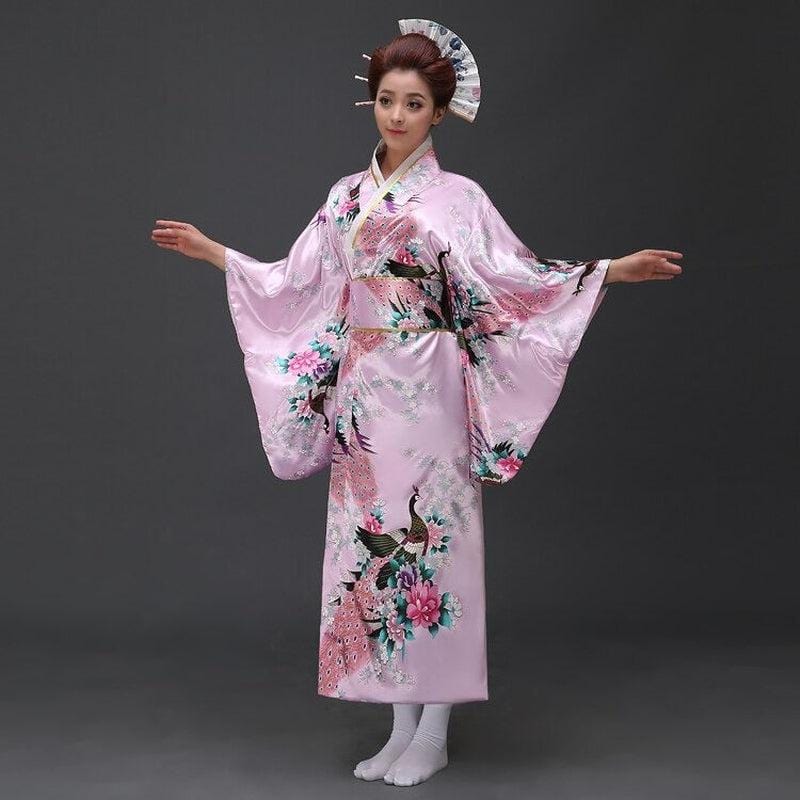 Kimono Japonais Femme - Élégance Déguisement Japonais