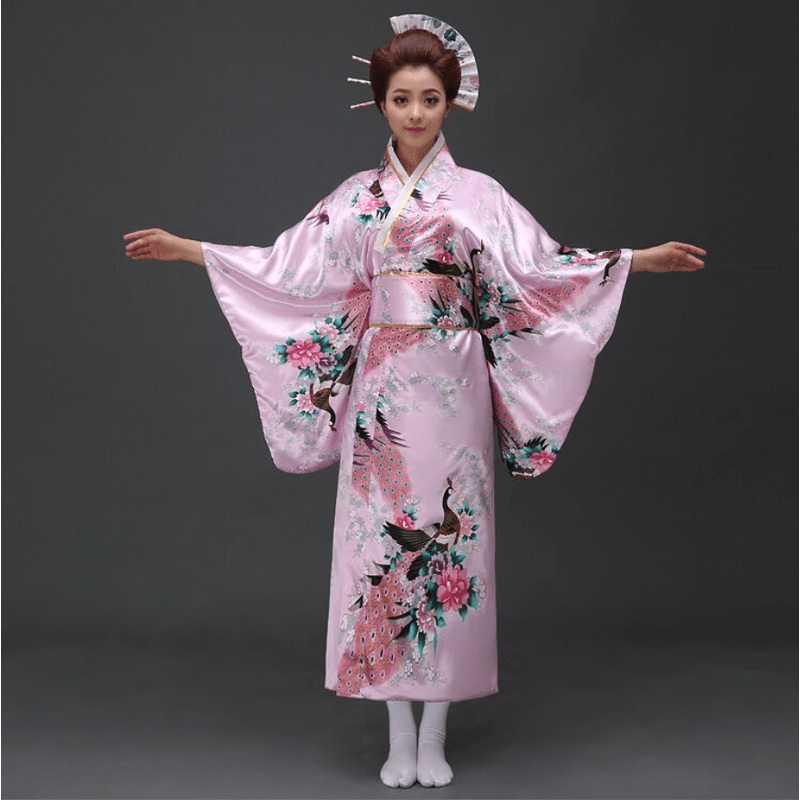 Kimono Japonais Femme - Élégance Déguisement Japonais