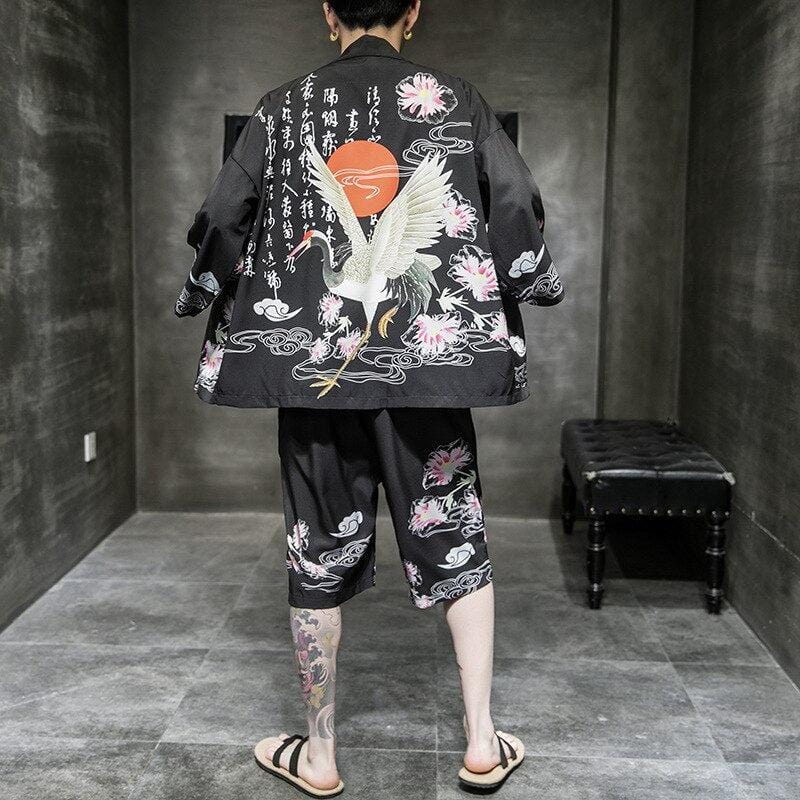 Kimono Floral pour Homme - Collection Ensemble