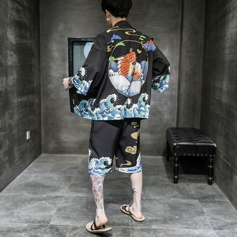 Kimono Japonais Koi Collection