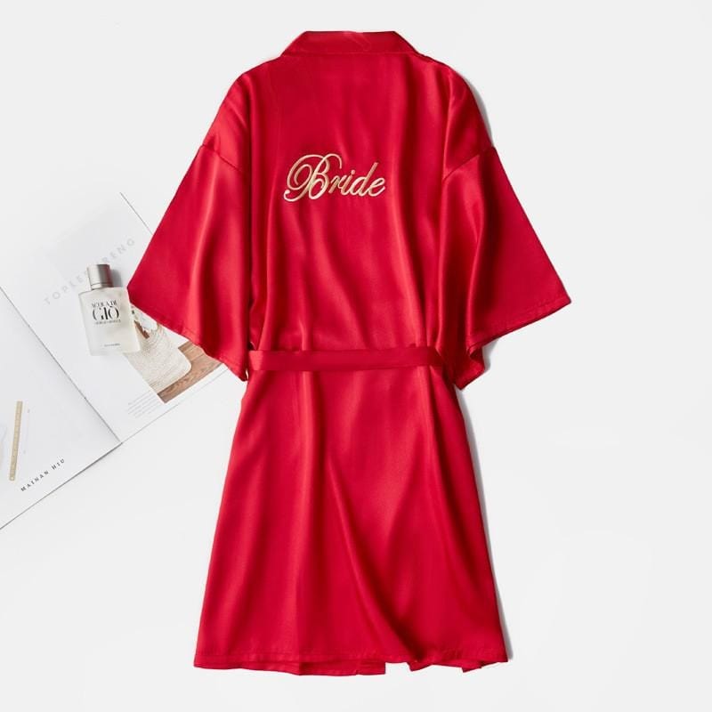 Night in Red: Kimono Nightie