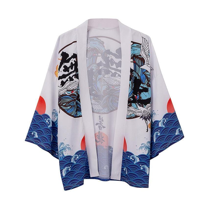 Haori Japanese Royal Crane