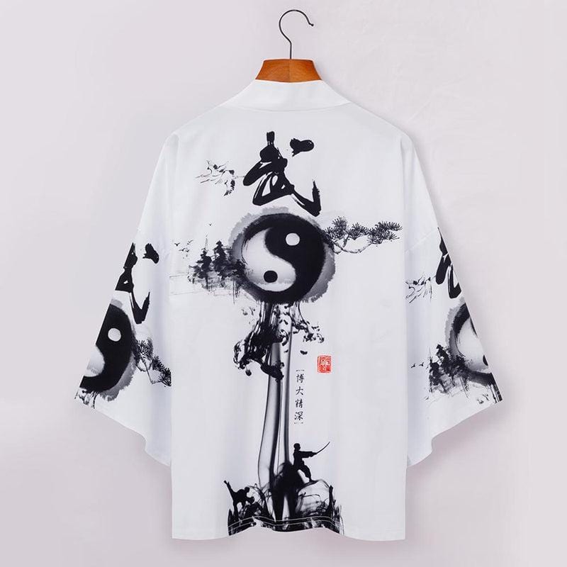 Haori Japonais Yin Yang