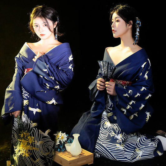 Kimono Bleu Tokyo Dream