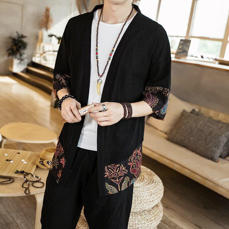 Kimono Cardigan Homme - Collection Mi-Longueur