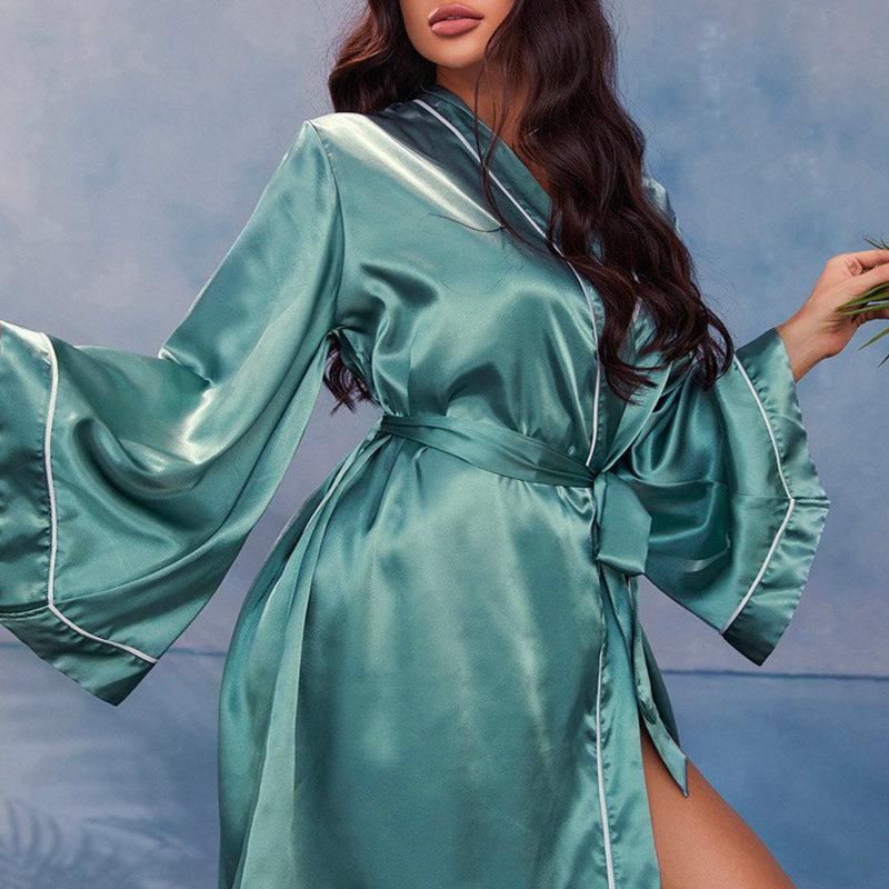 Women's Luxury Satin Kimono