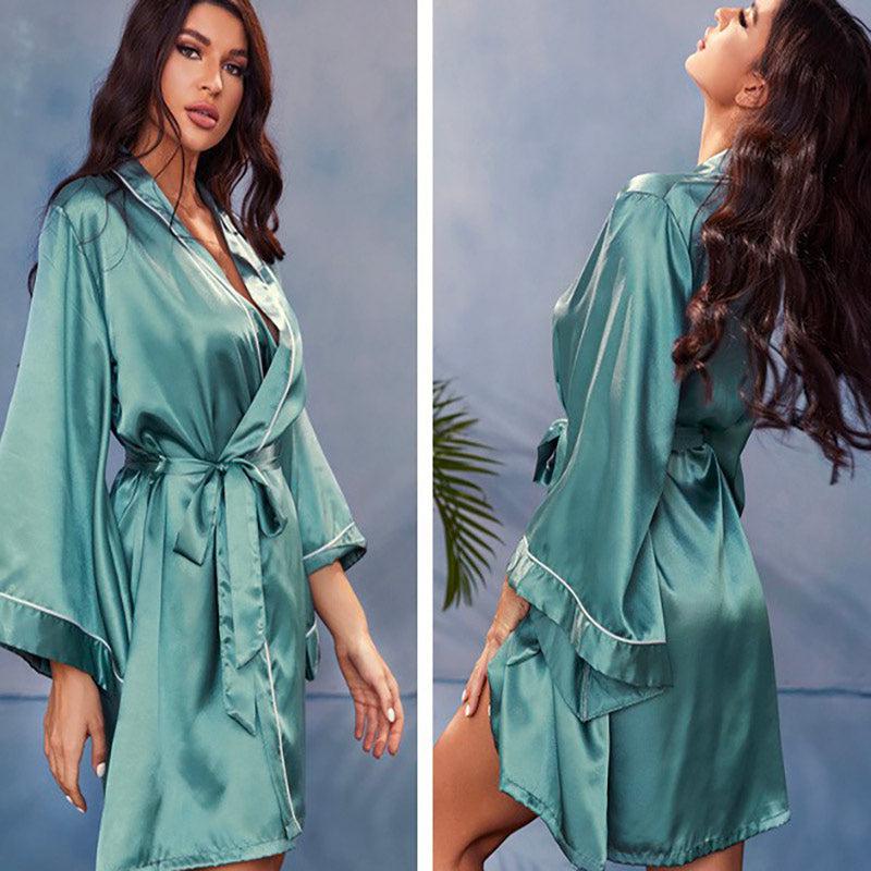 Women's Luxury Satin Kimono