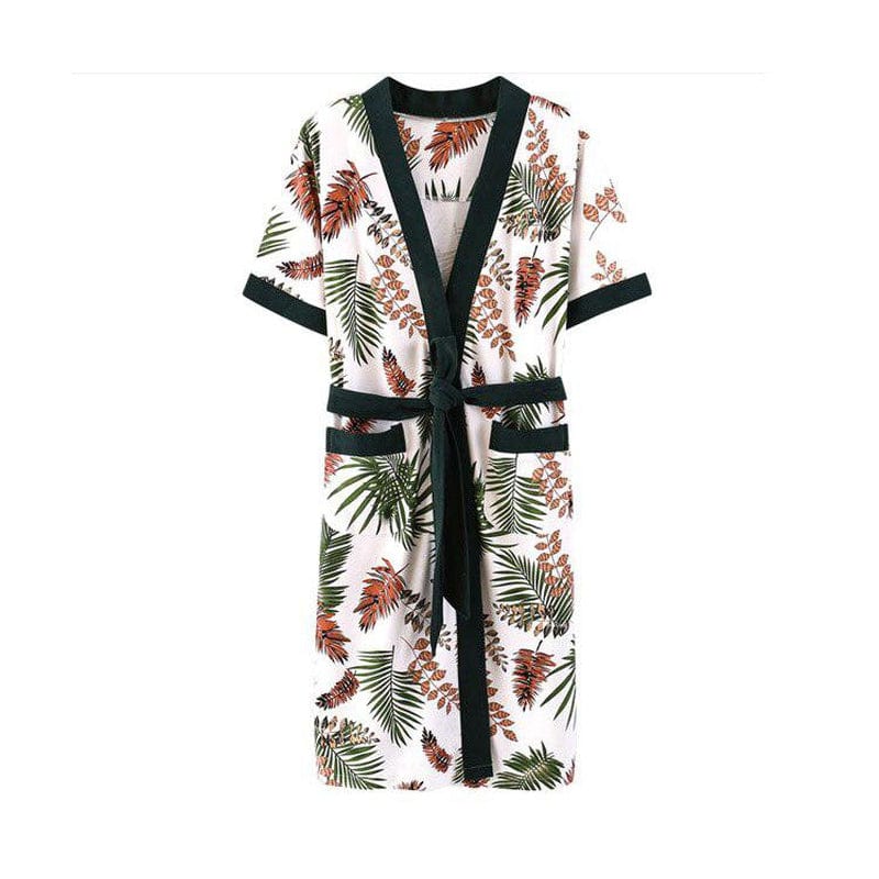 Kimono Déshabillé en Coton - Collection Élégance