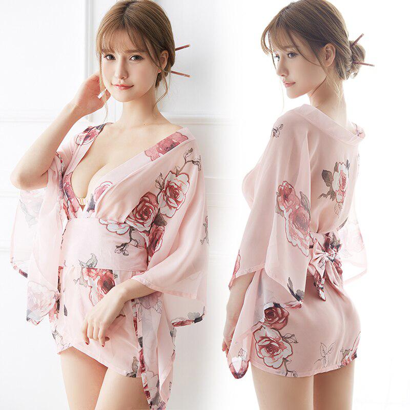 Kimono Fleuri pour Femme