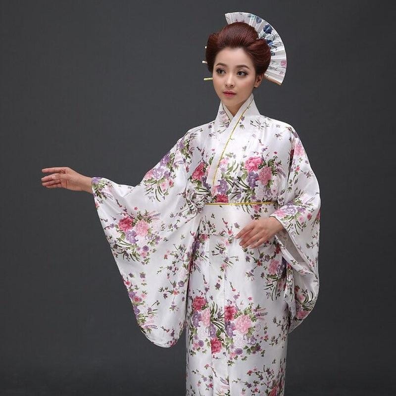 Sakura Blossom Feminine Kimono