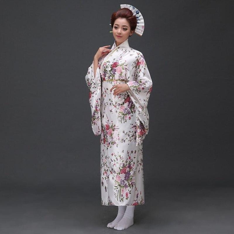 Sakura Blossom Feminine Kimono