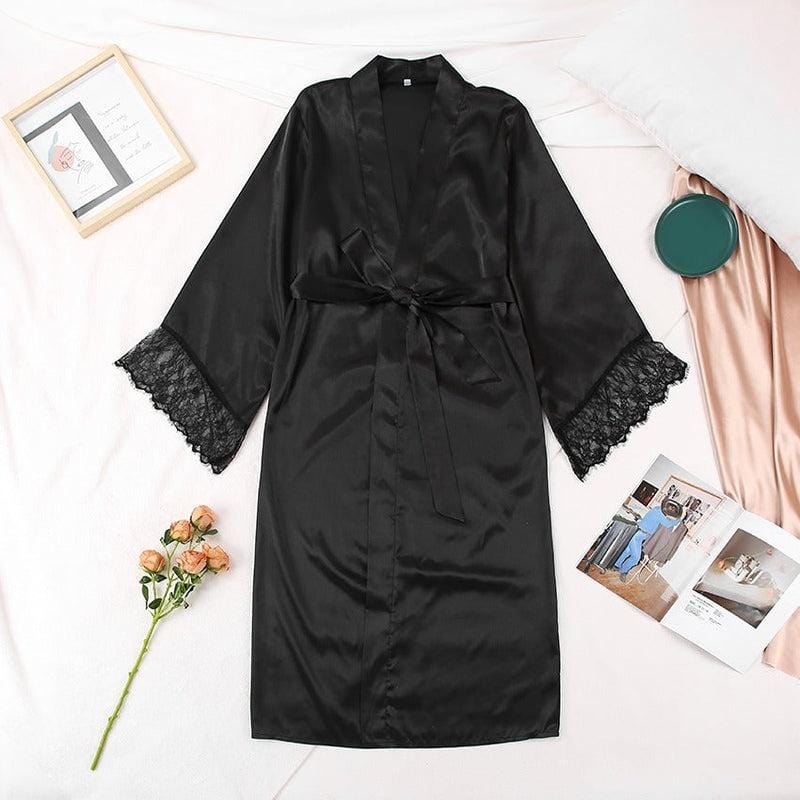 Women's Lace Night Kimono