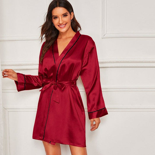 Kimono Rouge Passion Femme