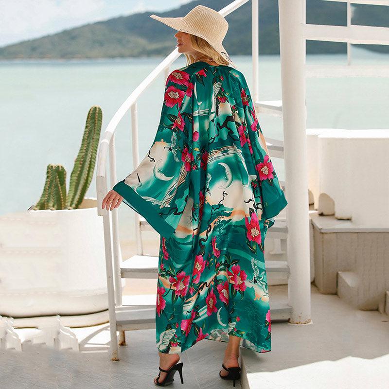 Tropical Paradise Women's Kimono