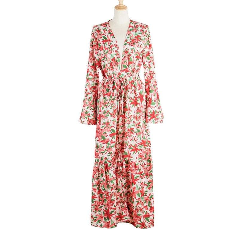 Floral Kimono Plus Size Fashion