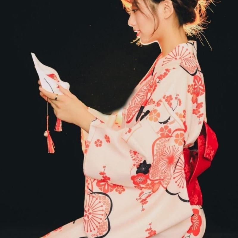 Japanese Floral Kimono - Exclusive Collection