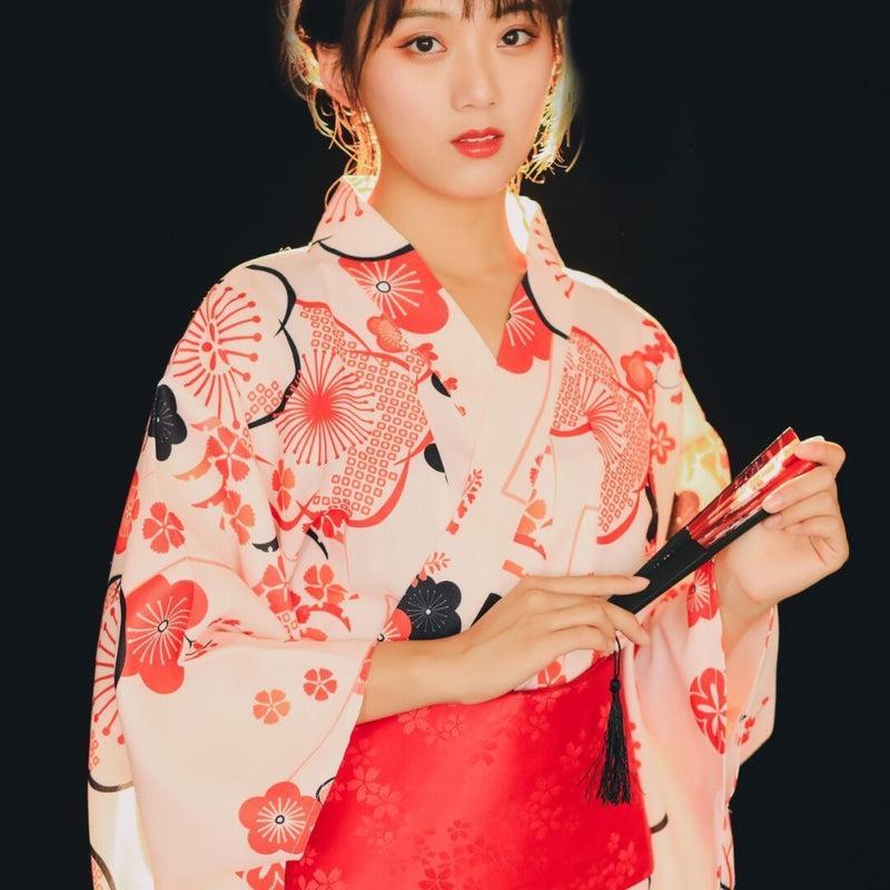 Japanese Floral Kimono - Exclusive Collection