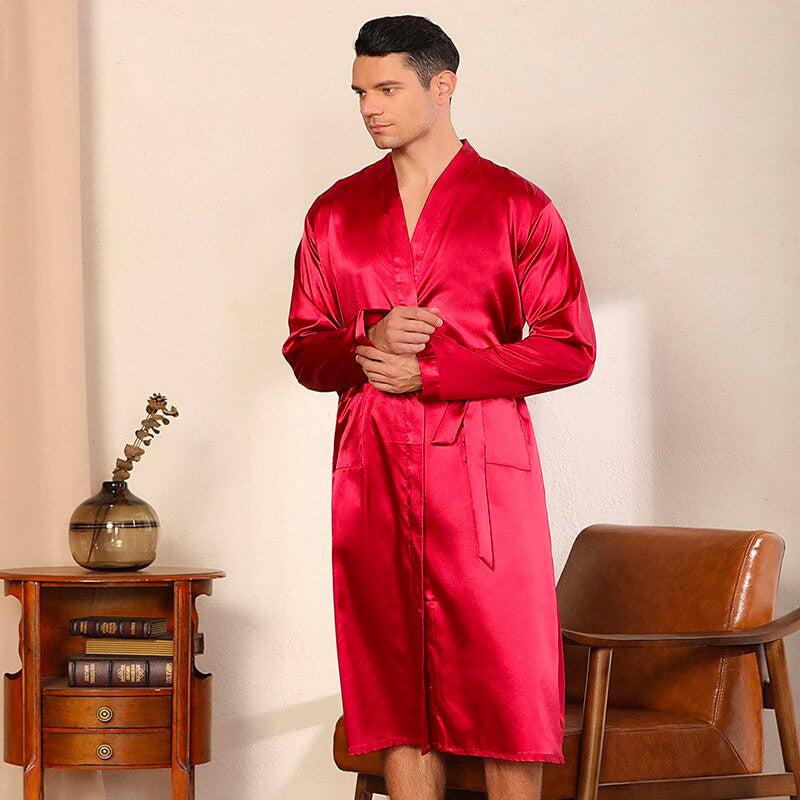 Kimono Rouge pour Homme