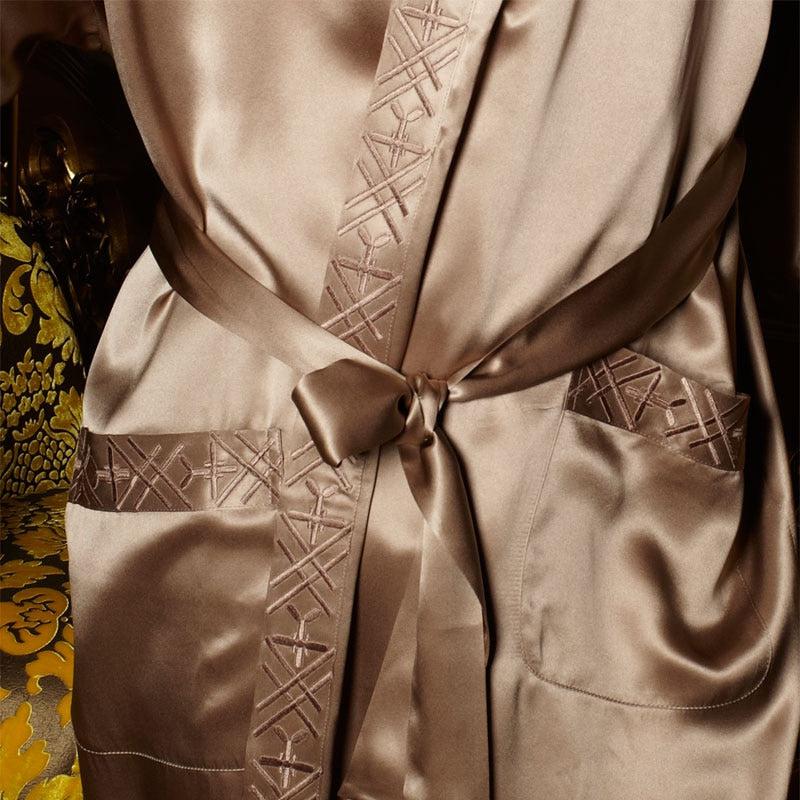 Men's Luxurious Silk Kimono