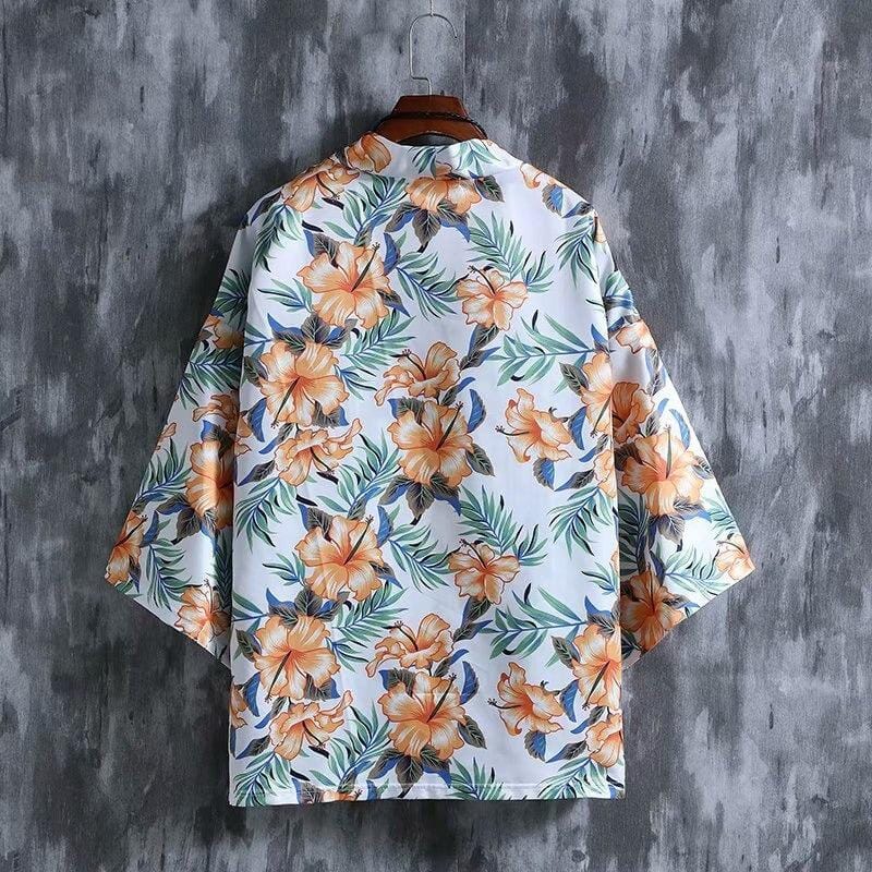 Kimono Homme Fleuri