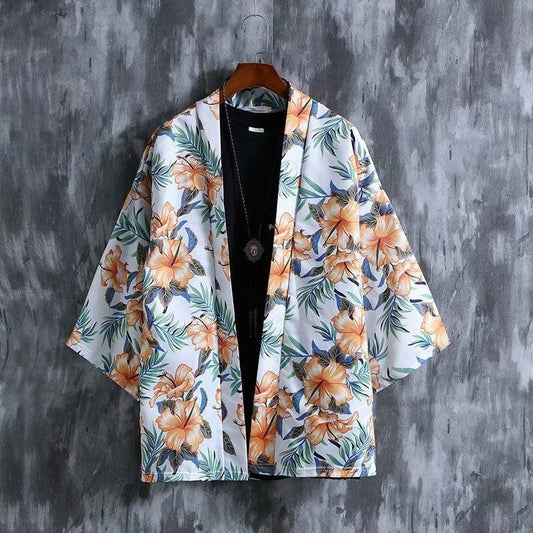 Kimono Homme Fleuri