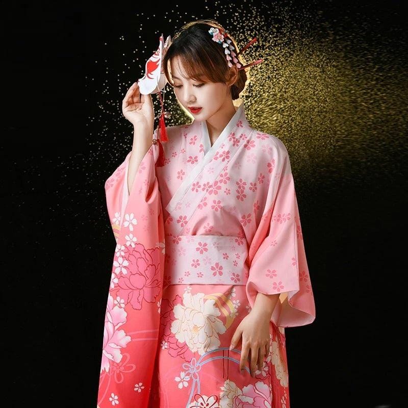 Kimono Cosplay Japonais authentique