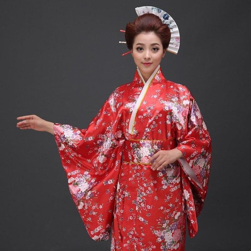 Kimono Japonais en Coton pour Femme