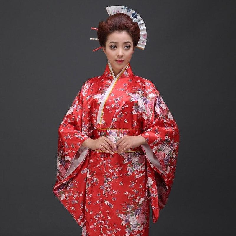 Kimono Japonais en Coton pour Femme