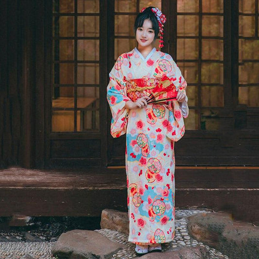 Kimono Japonais Élégance Féminine - Couleur