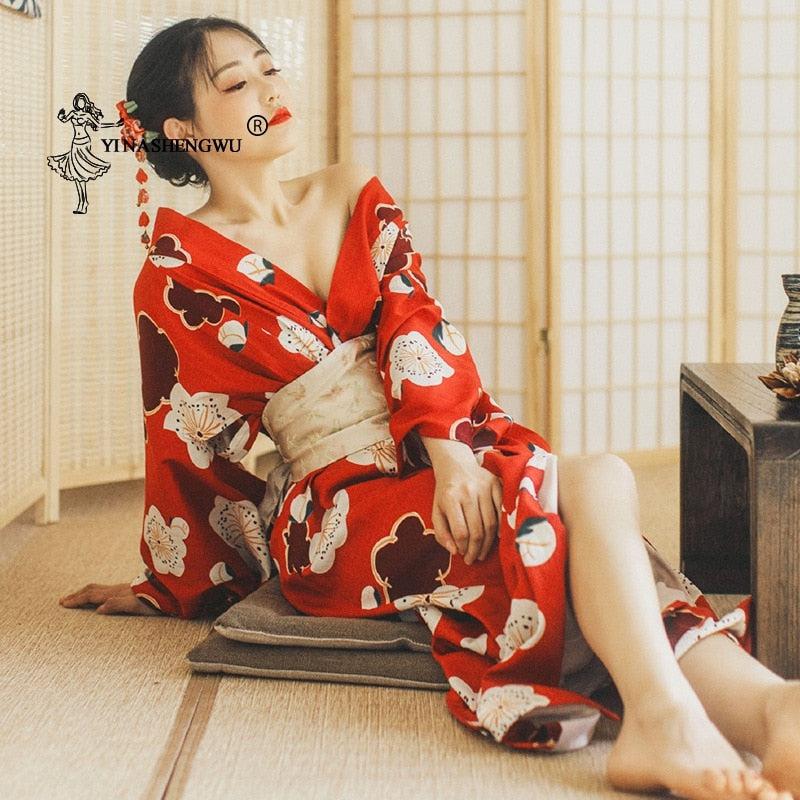 Traditional Japanese Kimono for Women - Authentic Japanese Style