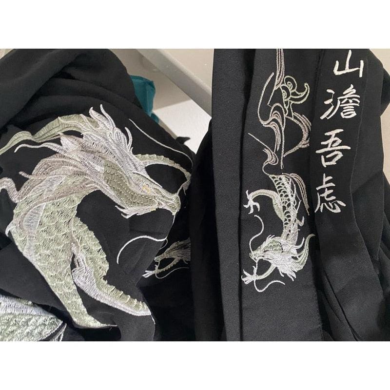 Traditional Japanese Kimono for Men - Dragon Collection