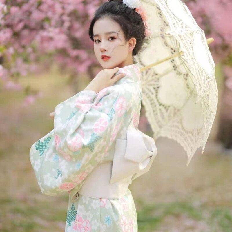 Japanese Spring Kimono