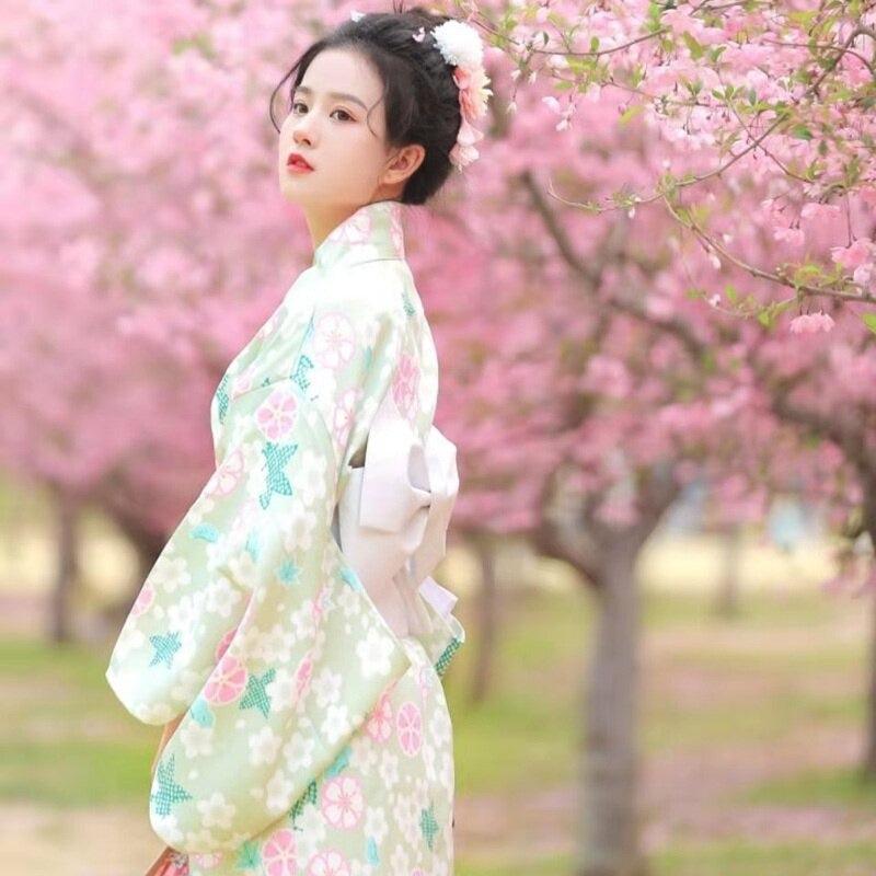 Japanese Spring Kimono