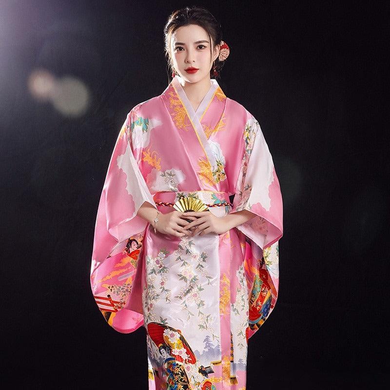 Japanese Kimono in Signature Pink