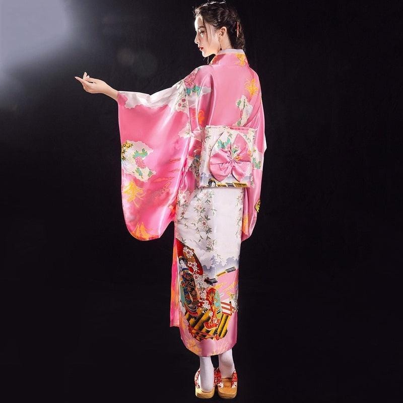 Japanese Kimono in Signature Pink