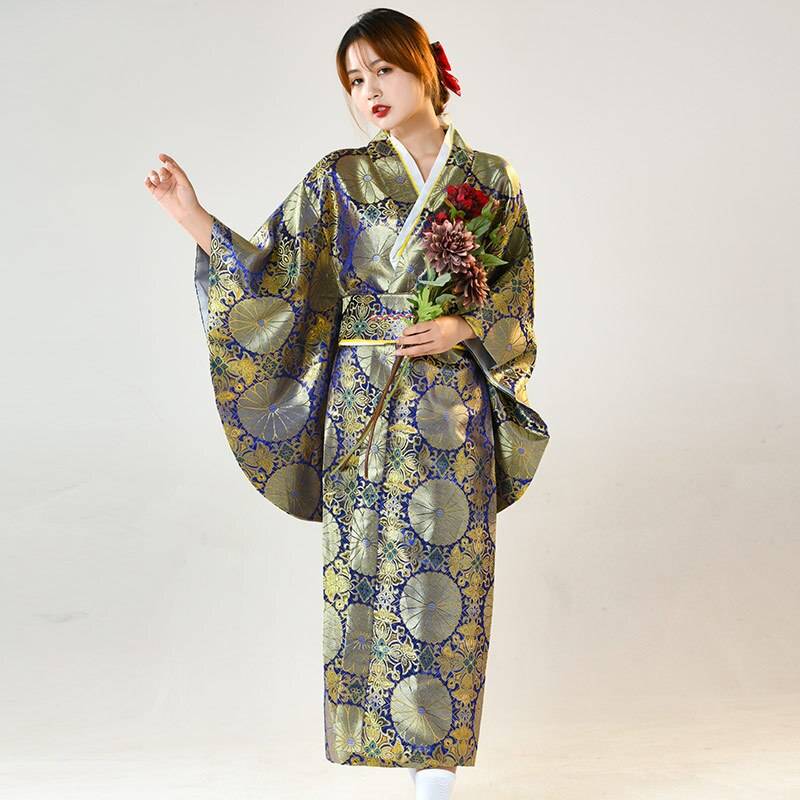 Luxury Japanese Satin Kimono