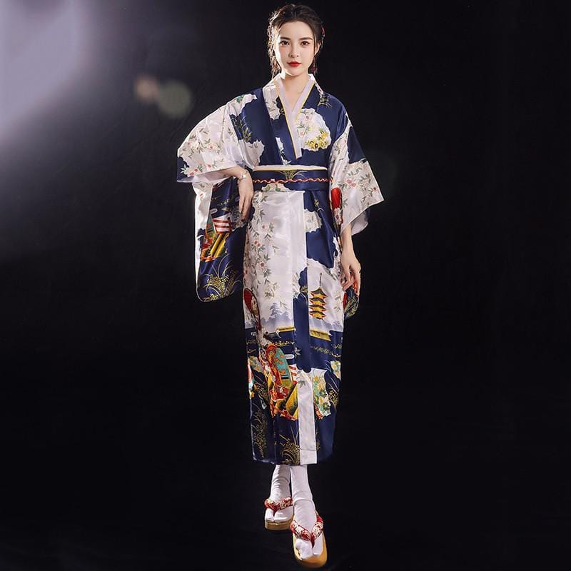 Kimono Traditionnel Japonais pour Femme