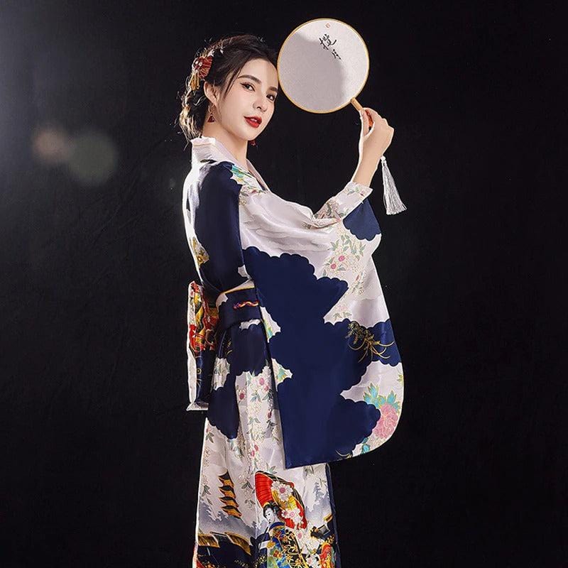 Kimono Traditionnel Japonais pour Femme