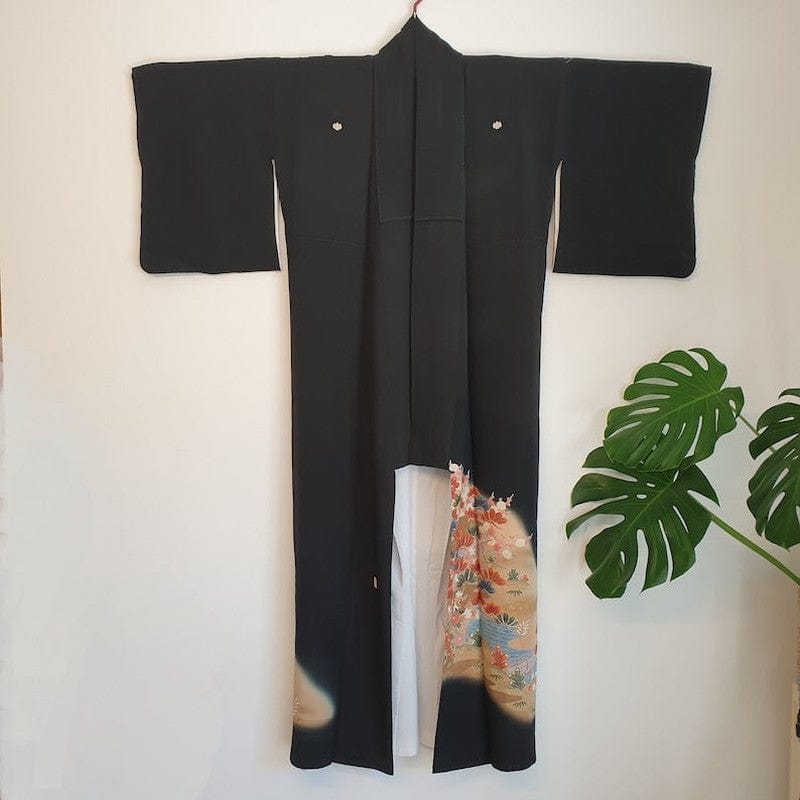 Kimono Japonais de Luxe en Soie pour Femme