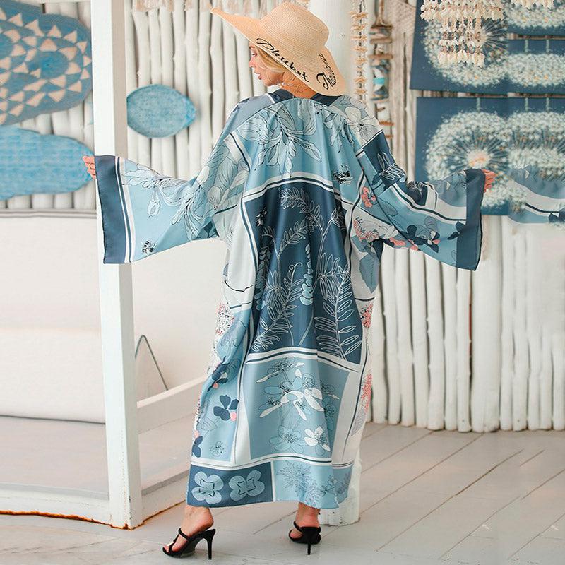 Kimono Long Imprimé - Collection Femme